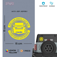Classic Jeep Life Sticker for Vehicles