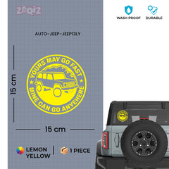 Durable Jeep Shield Sticker for Off-Roaders