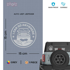 Proud Jeep Owner Sticker for Vehicles