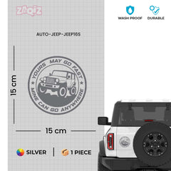 Off-Road Legend Jeep Life Sticker