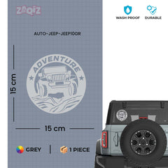 Jeep Lover Emblem for Road Trips