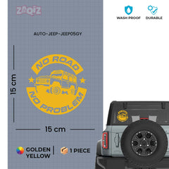 Jeep Off-Road Adventure Car Sticker