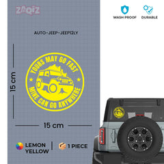 Jeep Trail Ready Vehicle Decal