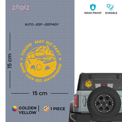 Proud Jeep Enthusiast Adventure Decal