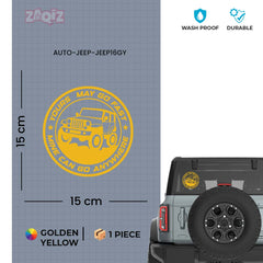 Off-Road Legend Jeep Life Sticker