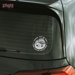 Proud Jeep Enthusiast Adventure Decal