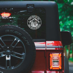 Adventure Lover Jeep Emblem for Vehicles