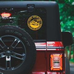 Off-Road Legend Jeep Life Sticker