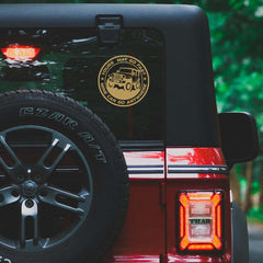 Off-Road Legend Jeep Life Sticker