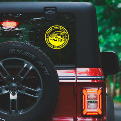 Off-Road Legend Jeep Life Sticker