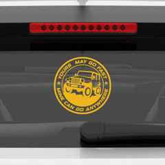 Off-Road Legend Jeep Life Sticker