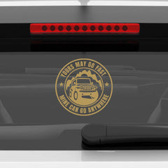 Adventure Lover Jeep Emblem for Vehicles