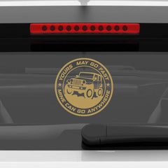 Off-Road Legend Jeep Life Sticker