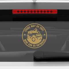 Bold Design Jeep Adventure Badge Sticker