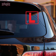 Zaqiz Sticker L Board for Cars & Bikes – Premium Quality