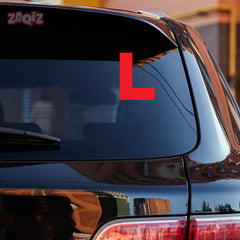 Zaqiz Sticker Stylish L Board Stickers for Cars & Motorbikes
