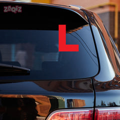 Zaqiz Sticker Stylish L Board Stickers for Cars & Motorbikes