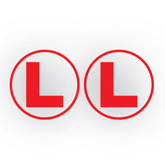 Zaqiz Sticker Durable L Board Stickers for Learner Drivers