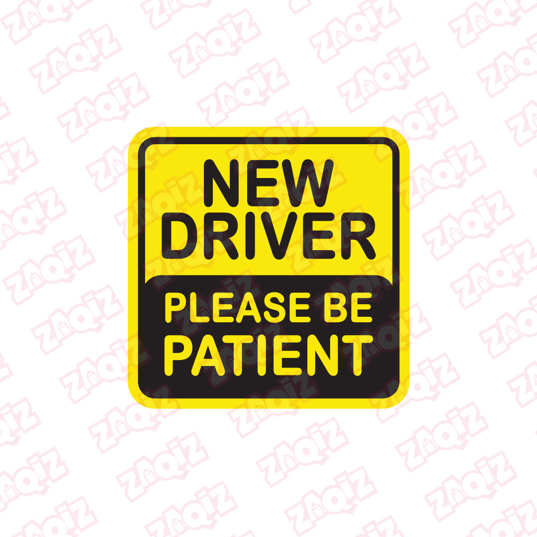 Bold Learner L Board Sticker for Cars