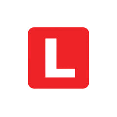 L Board Vehicle Safety Tag for Learners