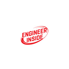 Bold Engineer Inside Sticker for Vehicles