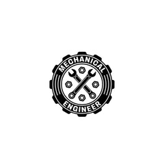 Bold Mechanical Engineer Car Decal