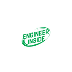 Bold Engineer Inside Sticker for Vehicles