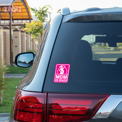 Creative Mom on Board Sign for Awareness
