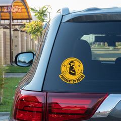 Unique Mom on Board Sticker for Visibility