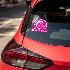 High-Quality Mom on Board Tag for Cars