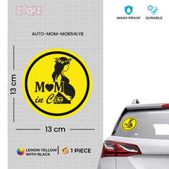 Zaqiz Stickers – Cute Mom on Board Car Decals