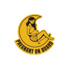 Mom on Board Sticker for All Vehicle Types