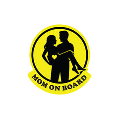 Zaqiz Stickers – Stylish Mom on Board Vehicle Stickers