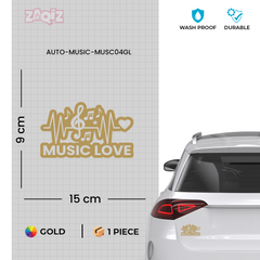 Proud Musician Decal for Laptops