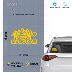 Proud Musician Decal for Laptops