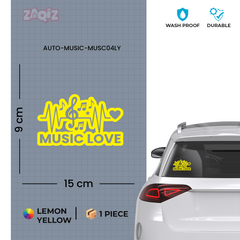 Proud Musician Decal for Laptops