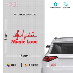 Music Lover Badge for Off-Roaders