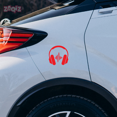 Music Is Life Car Emblem for Artists