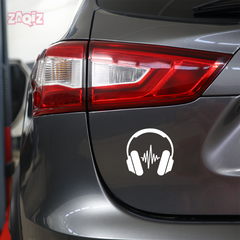 Music Is Life Car Emblem for Artists
