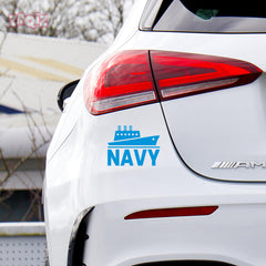 Proud Navy Family Sticker for Vehicles