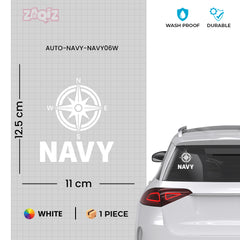 Navy on Duty Vehicle Window Decal