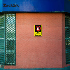 Durable Outdoor Warning Sign Board