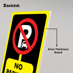 Durable Outdoor Warning Sign Board
