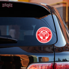 Registered Nurse Vehicle Tag for Safety