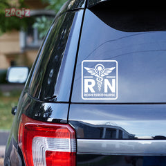 Professional RN Sign for Vehicle Safety