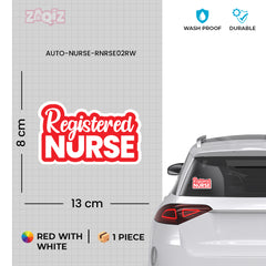 RN Safety Sign for Vehicle Awareness