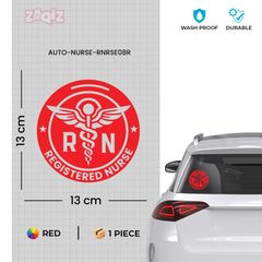 Healthcare Hero Registered Nurse Car Tag