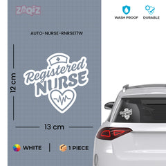 RN Warning Sign for Road Awareness