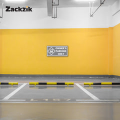Owner’s Parking Sign Board | Reserved Parking Board by Zaqiz