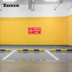 Owner’s Parking Sign Board | Reserved Parking Board by Zaqiz